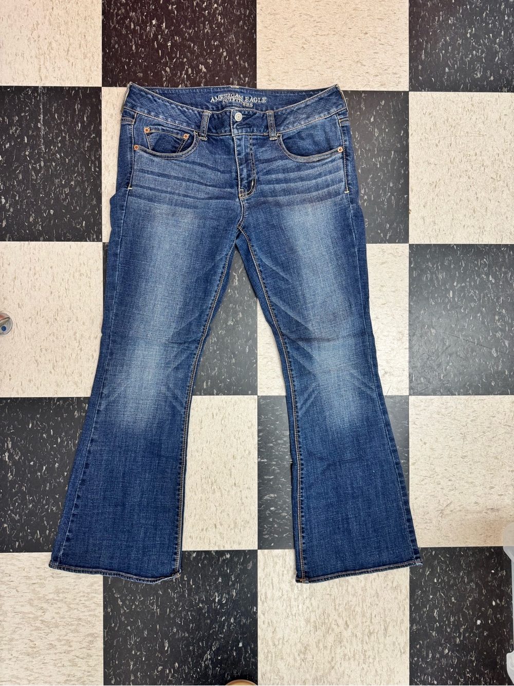 American Eagle Outfitters Women's Blue Bootcut Jeans